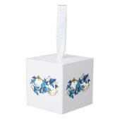 Symbol Infinity of Blue Morpho Butterflies Decoratie (Voorkant hoekig)