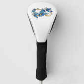 Symbol Infinity of Blue Morpho Butterflies Golfheadcover (Voorkant)