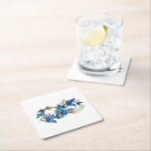 Symbol Infinity of Blue Morpho Butterflies Kartonnen Onderzetters (Insitu)