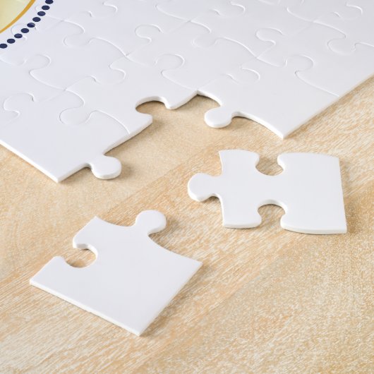 Symbol Infinity of Blue Morpho Butterflies Legpuzzel (Zijkant)