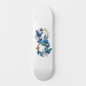 Symbol Infinity of Blue Morpho Butterflies Persoonlijk Skateboard (Voorkant)
