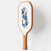 Symbol Infinity of Blue Morpho Butterflies Pickleball Paddle (Links)