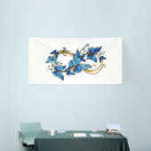 Symbol Infinity of Blue Morpho Butterflies Spandoek (Beurs)