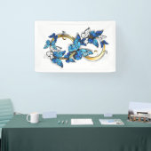 Symbol Infinity of Blue Morpho Butterflies Spandoek (Beurs)