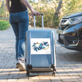 Symbol Infinity of Blue Morpho Butterflies Sticker (Koffer Insitu)