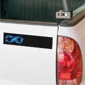 Symbol Infinity of Cold Clear Water Bumpersticker (Op Truck)