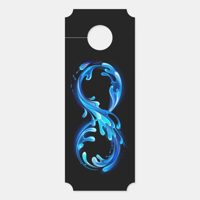 Symbol Infinity of Cold Clear Water Deurhanger (Voorkant)