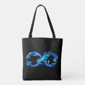Symbol Infinity of Cold Clear Water Tote Bag (Achterkant)