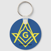 Symbol masonic sleutelhanger (Voorkant)