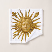Symbol of Louis XIV the Sun King Bad Handdoek (Wasdoekje)
