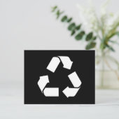 SYMBOL recyclen Briefkaart (Staand voorkant)