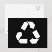SYMBOL recyclen Briefkaart (Voorkant / Achterkant)