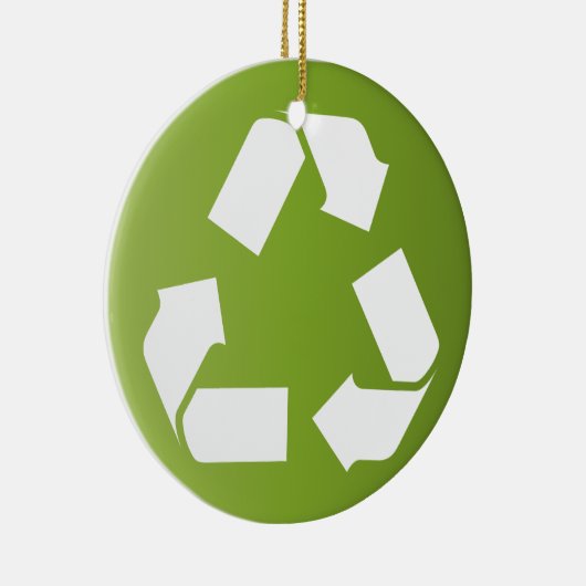 SYMBOL recyclen Keramisch Ornament (Rechts)