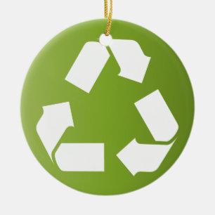 SYMBOL recyclen Keramisch Ornament