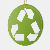 SYMBOL recyclen Keramisch Ornament (Links)