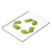 SYMBOL recyclen Notitieboek (Linkerzijde)
