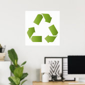 SYMBOL recyclen Poster (Thuiskantoor)