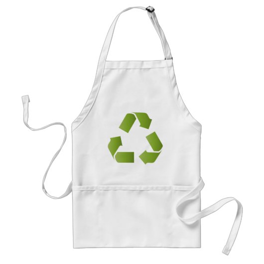 SYMBOL recyclen Standaard Schort (Voorkant)