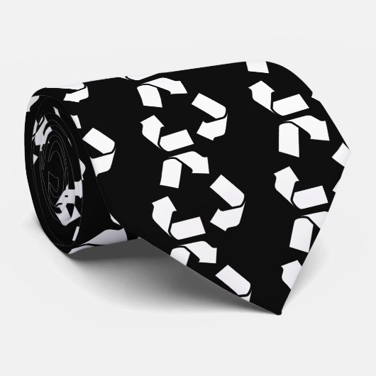 SYMBOL recyclen Stropdas (Opgerold)