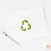 SYMBOL recyclen Vierkante Sticker (Envelop)