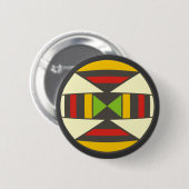 Symbol Schild Afrika shield africa Ronde Button 5,7 Cm (Voorkant /achterkant)