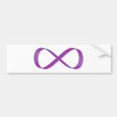 Symbol Unendlichkeit infinity Bumpersticker (Voorkant)