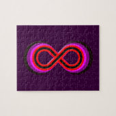 Symbol Unendlichkeit infinity Legpuzzel (Horizontaal)