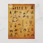 Symbolen2-Briefkaart Briefkaart (Voorkant)