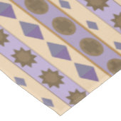 SYMBOLEN blauwe grote afdruk Tafelkleed (Gekanteld)