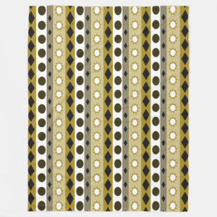 SYMBOLEN grote afdruk Fleece Deken