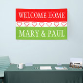 Symbolen - HEARTS + uw ideeën Spandoek (Beurs)