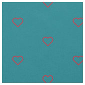Symbolen - HEARTS + uw ideeën Stof (Close Up)
