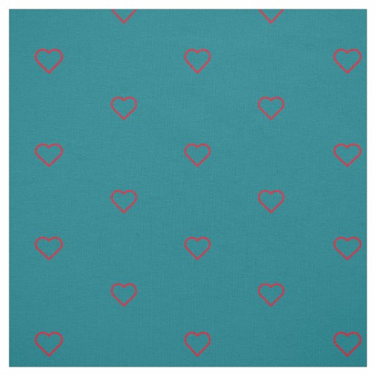 Symbolen - HEARTS + uw ideeën Stof (Swatch)