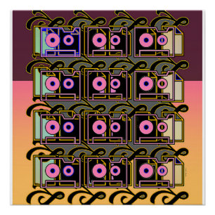 Symbolen Perfect Poster