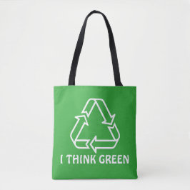 Symbolen/pictogrammen - RECYCLING + ideeën Tote Bag