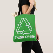 Symbolen/pictogrammen - RECYCLING + ideeën Tote Bag (Dichtbij)