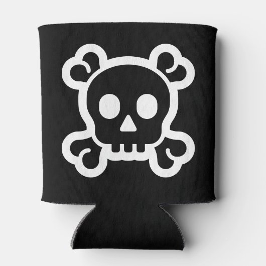 Symbolen/pictogrammen - SKULL en BOTTEN + ideeën Blikjeskoeler (Achterkant)