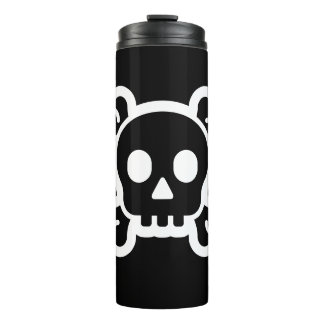 Symbolen/pictogrammen - SKULL en BOTTEN + ideeën Thermosbeker