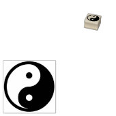 Symbolen/pictogrammen - YIN & YANG + ideeën Rubberstempel (Gestempeld)