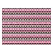 SYMBOLEN roze grote print Tafelkleed (Voorkant (Horizontaal))