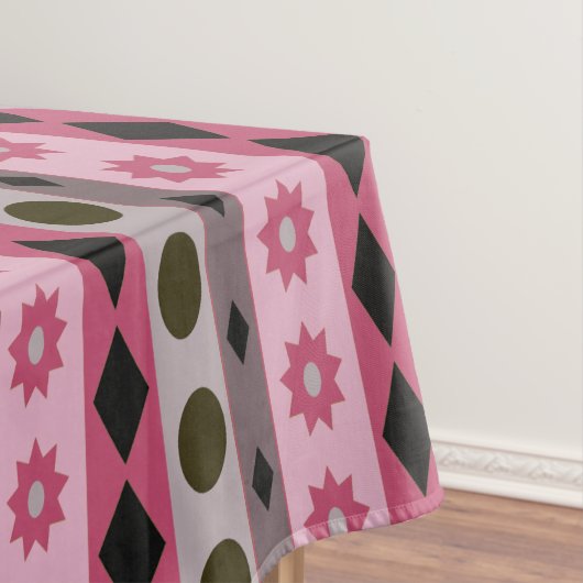 SYMBOLEN roze grote print Tafelkleed (Voorbeeld)