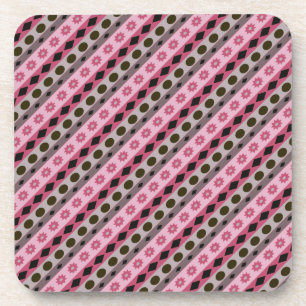 SYMBOLEN roze kleine lettertjes Drankjes Onderzetter