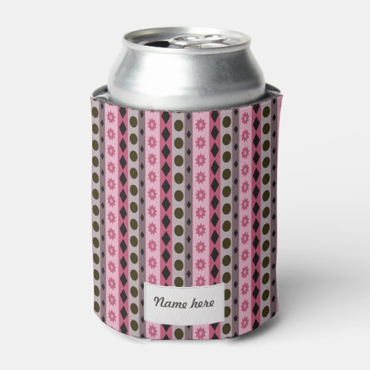 SYMBOLEN roze met naam Blikjeskoeler (Blikje Voorkant)