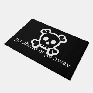 Symbolen - SKULL & BOTTEN + uw ideeën Deurmat