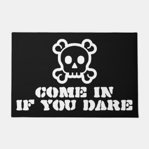 Symbolen - SKULL & BOTTEN + uw ideeën Deurmat