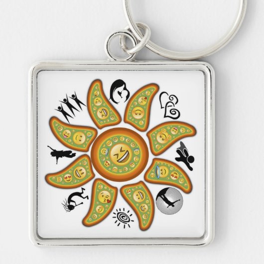 Symbolen Sleutelhanger (Voorkant)