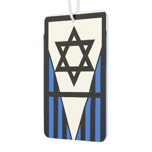 Symbolen - STAR VAN DAVID + uw ideeën Luchtverfrisser (Links)