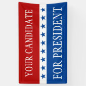 Symbolen - STARS + uw ideeën Spandoek (Verticaal)