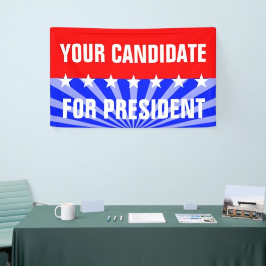 Symbolen - STARS + uw ideeën Spandoek (Beurs)