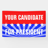 Symbolen - STARS + uw ideeën Spandoek (Horizontaal)